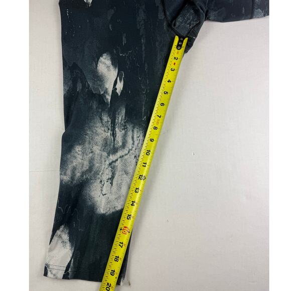 Nike Dri-Fit Women's Abstract Marble Cropped Leggings L - Picture 5 of 6